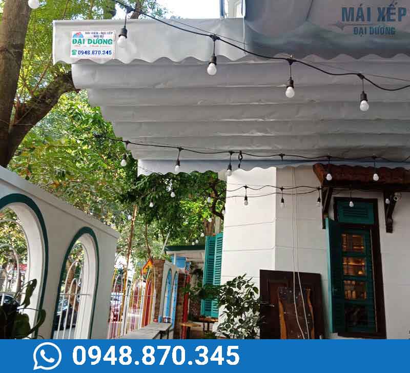 Lựa chọn mái che di động cho từng không gian
