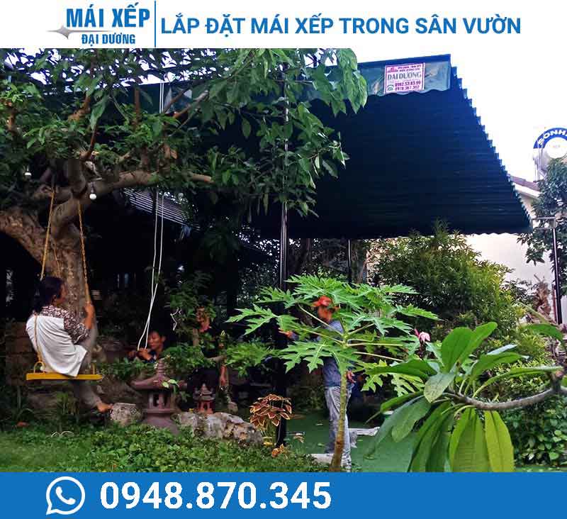Lựa chọn mái che di động cho từng không gian
