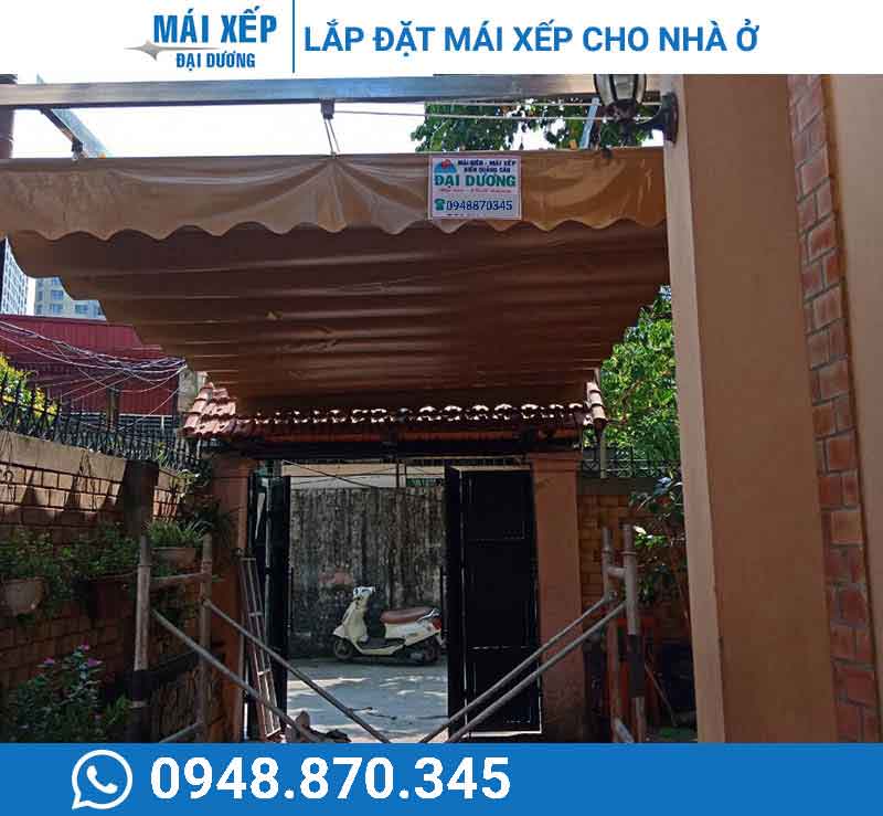 Lựa chọn mái che di động cho từng không gian
