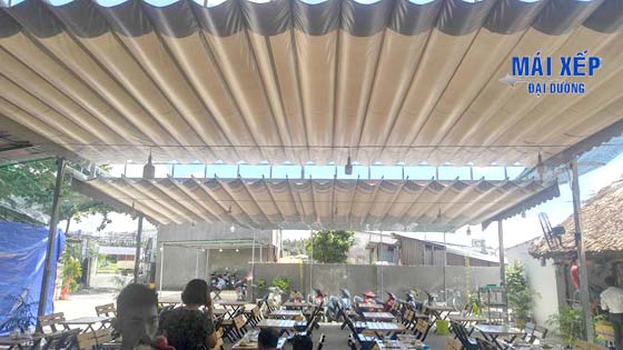 mái xếp di động