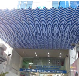 Mái che xếp di động